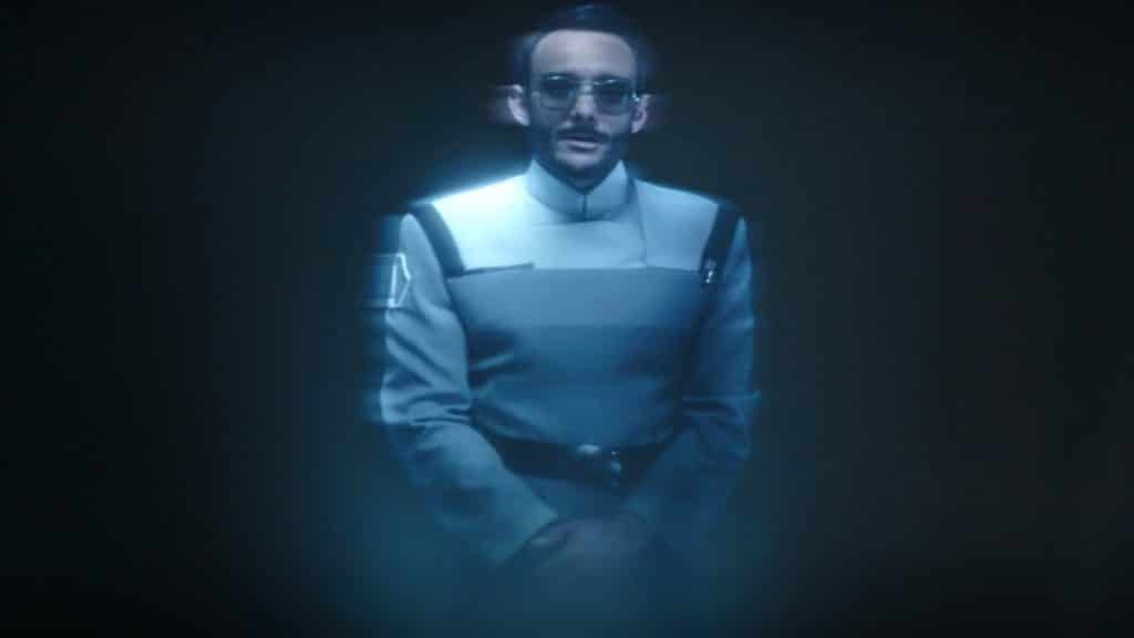 Holograma do Dr. Pershing