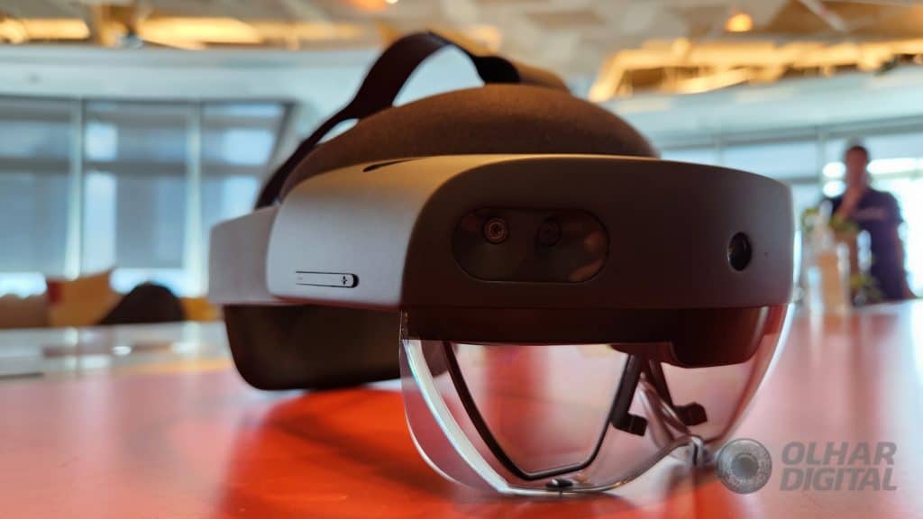 Microsoft HoloLens 2 (Imagem: André Fogaça/Olhar Digital)