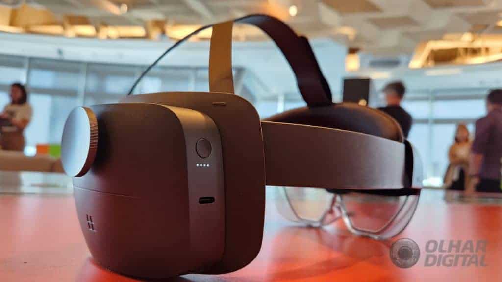 Microsoft HoloLens 2 (Imagem: André Fogaça/Olhar Digital)