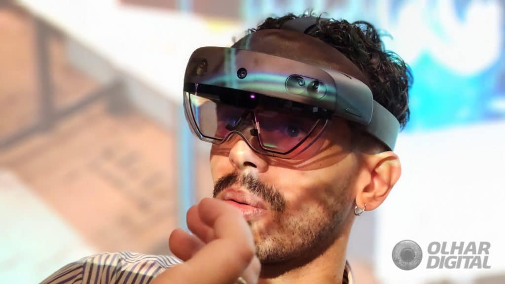 Microsoft HoloLens 2 (Imagem: André Fogaça/Olhar Digital)