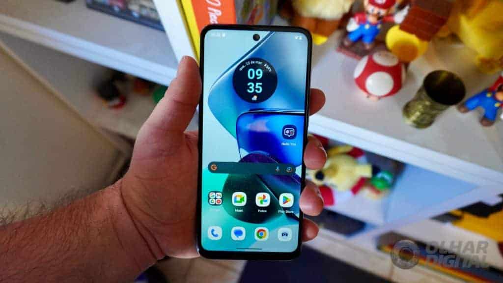 Moto G23 (Imagem: André Fogaça/Olhar Digital)