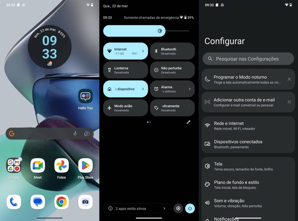 Moto G23 (Imagem: André Fogaça/Olhar Digital)