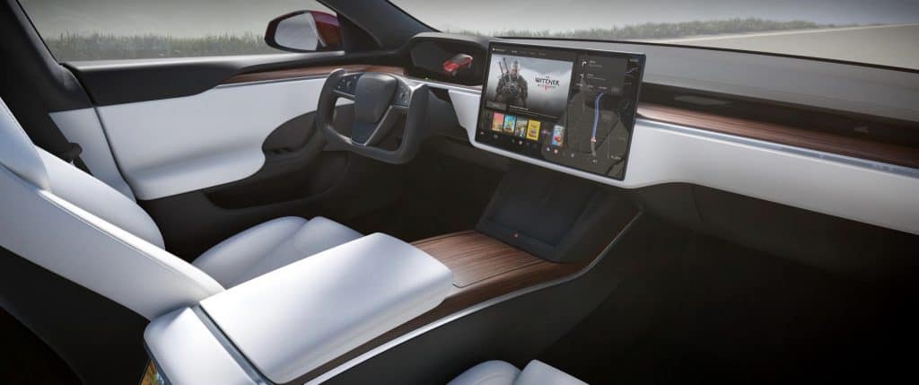 Interior do Tesla Model S (Imagem: divulgação/Tesla)
