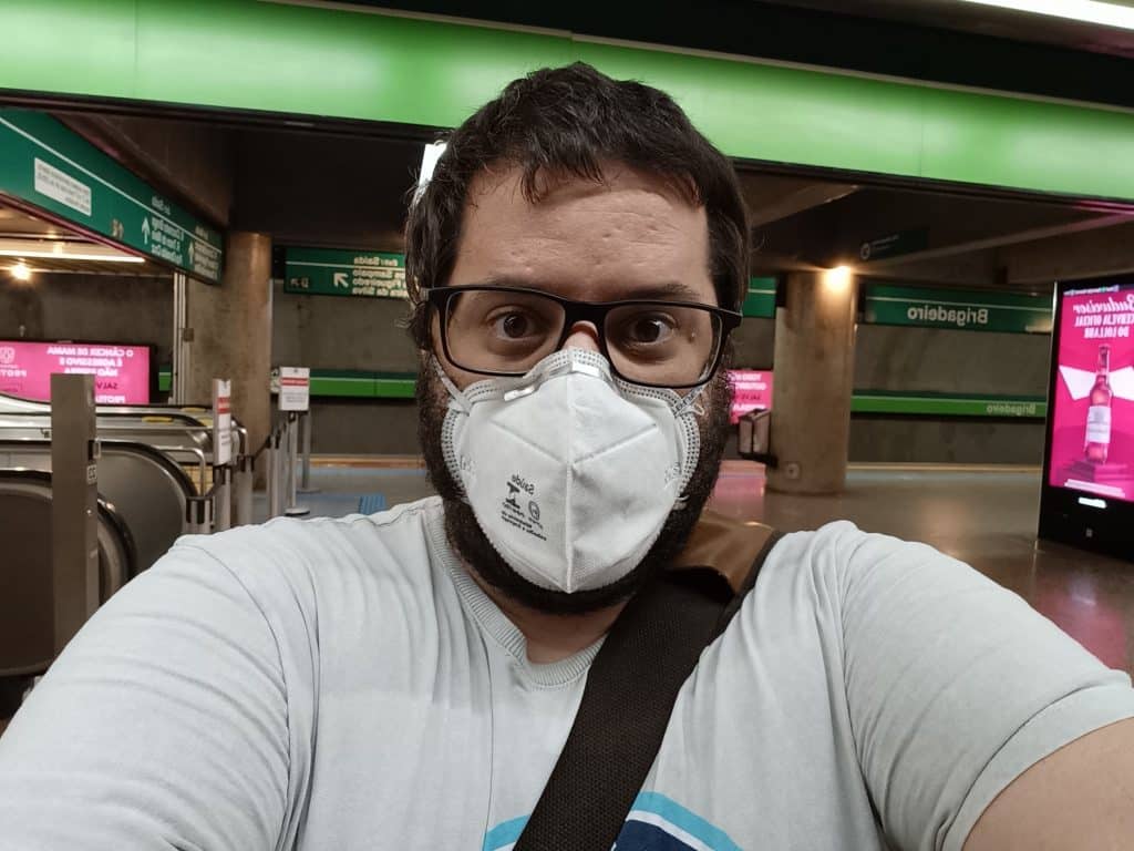 Foto com a câmera frontal do Realme 10 Pro Plus (Imagem: André Fogaça/Olhar Digital)