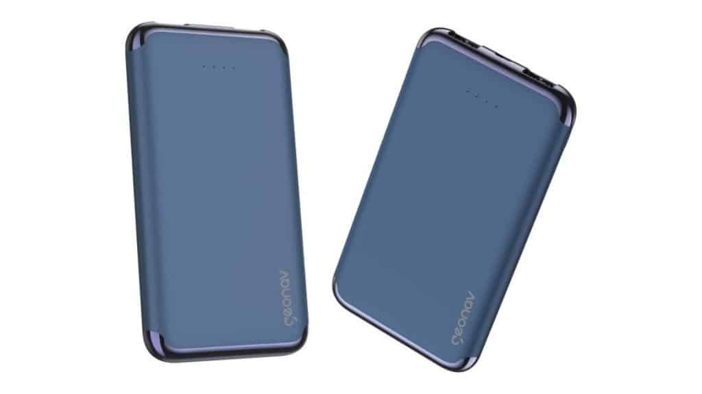 Carregador portátil Geonav de 6.000 mAh (Imagem: Divulgação)