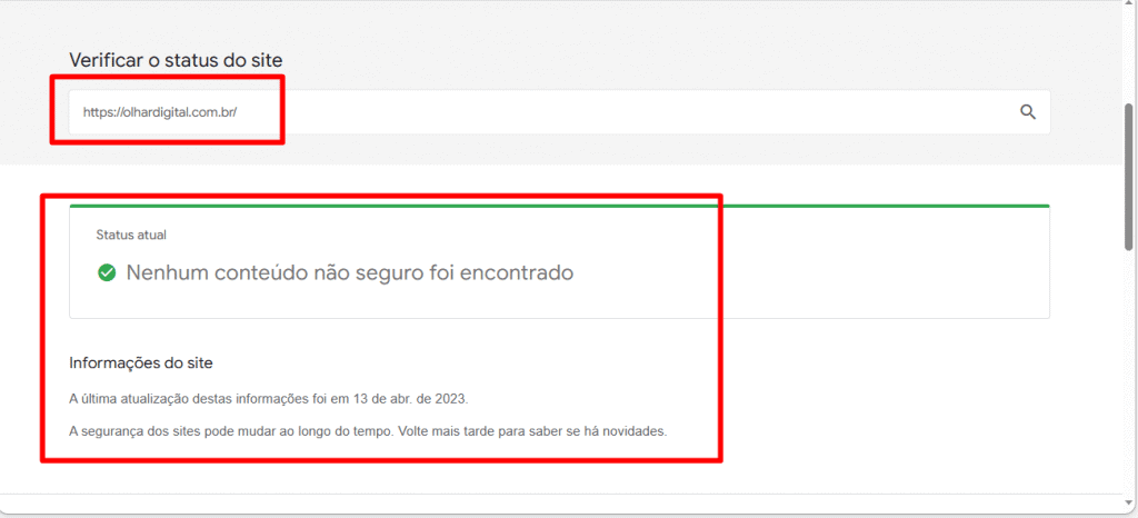 google transparência ou transparency report