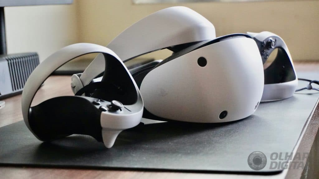 PlayStation VR2 (Imagem: André Fogaça/Olhar Digital)