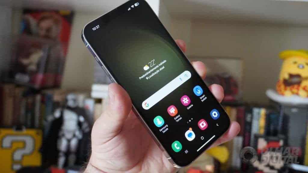 One UI 5.1 do Galaxy S23 no iPhone (Imagem: André Fogaça/Olhar Digital)