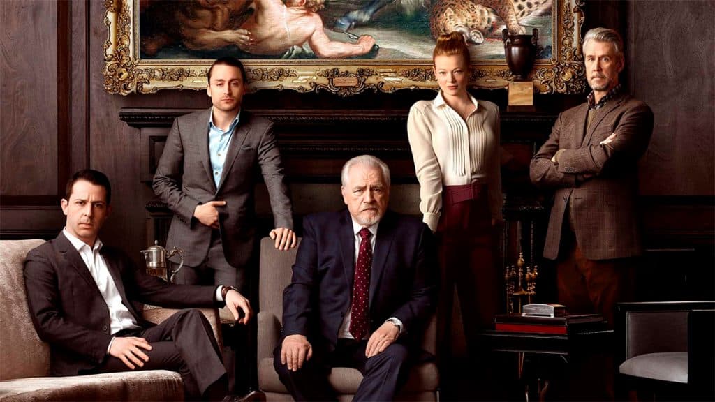 Pôster da série Succession da HBO