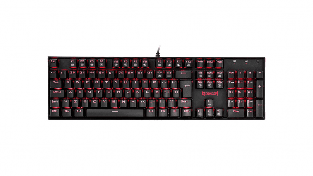 5 - teclado rgb para montar o seu pc