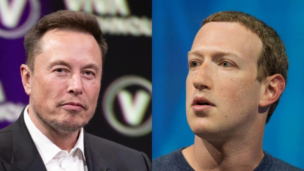 Elon Musk e Mark Zuckerberg