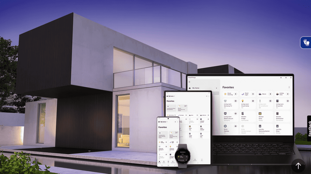aparelhos inteligentes samsung smarthings