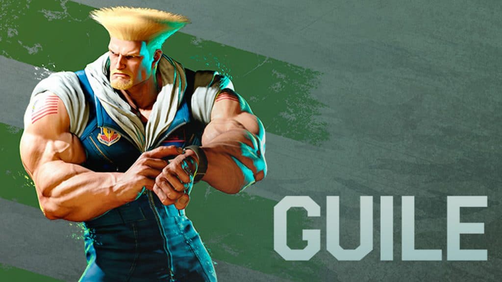 Guile em Street Fighter 6
