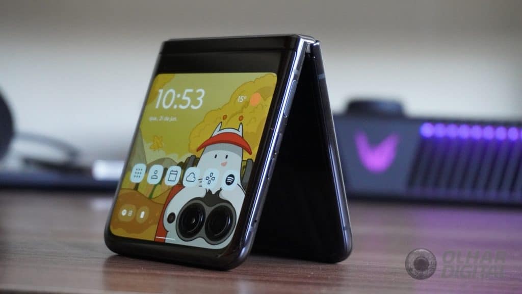 Motorola Razr 40 Ultra (Imagem: André Fogaça/Olhar Digital)