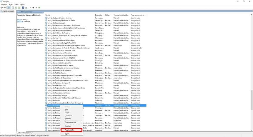 7 - como consertar o bluetooth