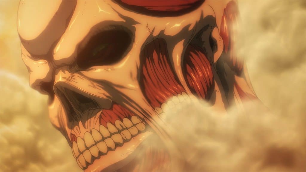 Cena do anime Attack on Titan