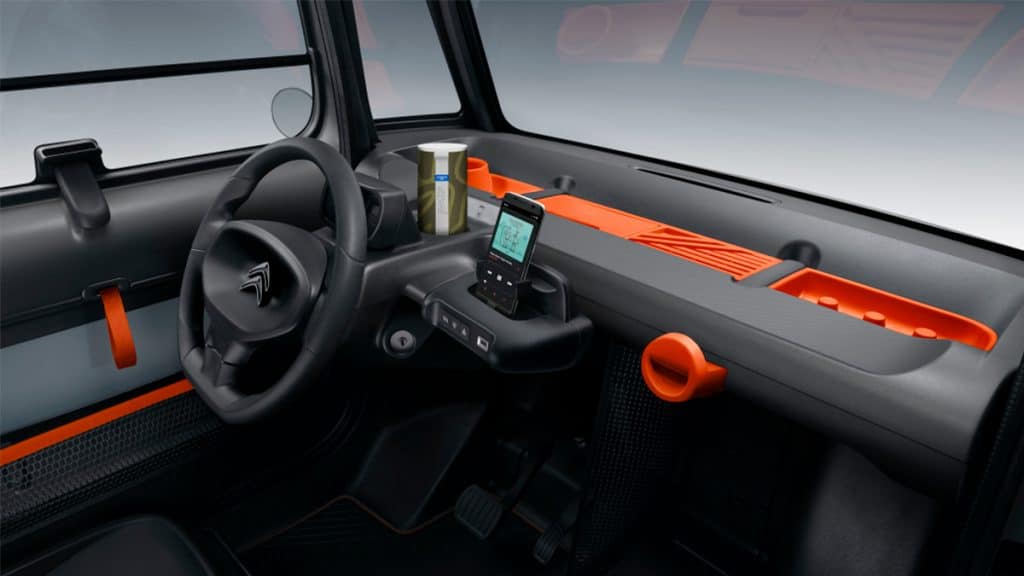 Painel do Citroën Ami