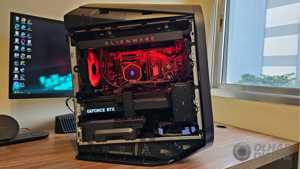 Alienware Aurora R15 (Imagem: André Fogaça/Olhar Digital)