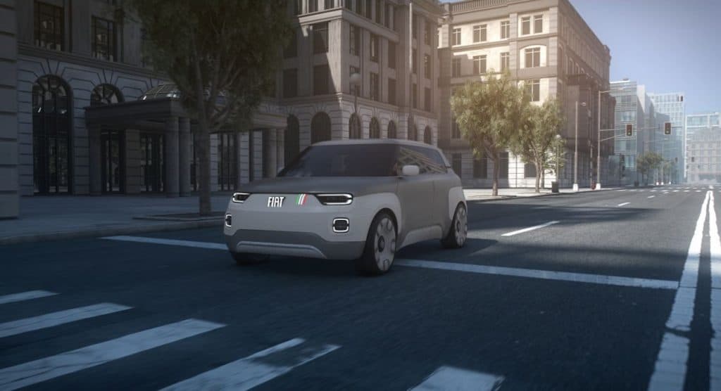 Fiat Centoventi, conceito que pode ser o novo Panda (Imagem: divulgação/Stellantis)