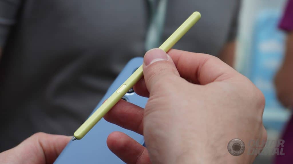 Nova S Pen para o Galaxy Z Fold 5 (Imagem: André Fogaça/Olhar Digital)