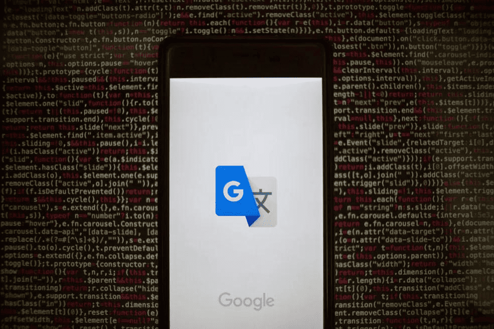 google tradutor e códigos