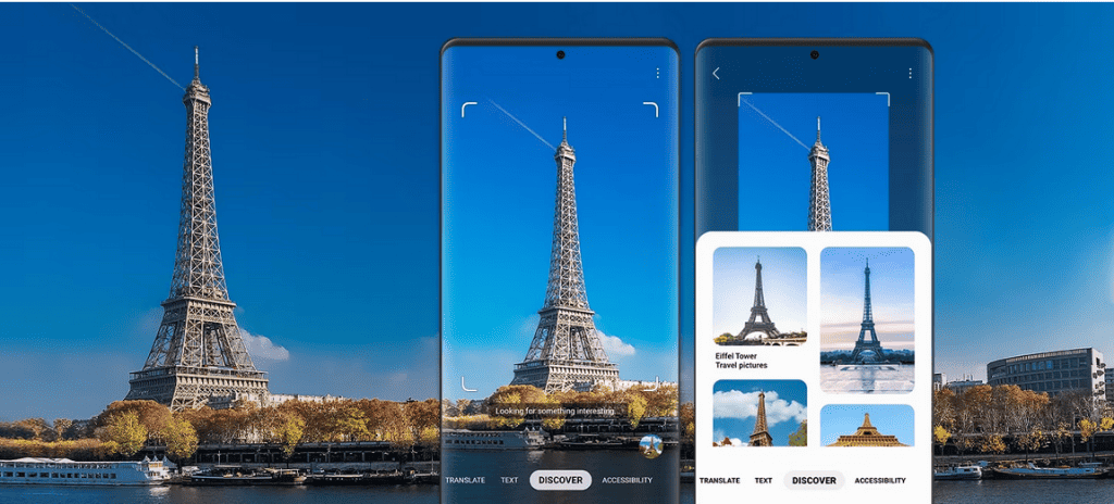 torre eiffel samsung bixby