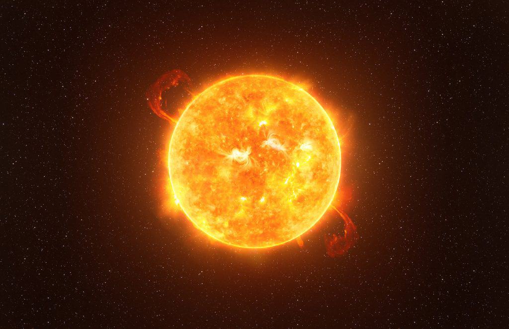 A estrela Betelgeuse