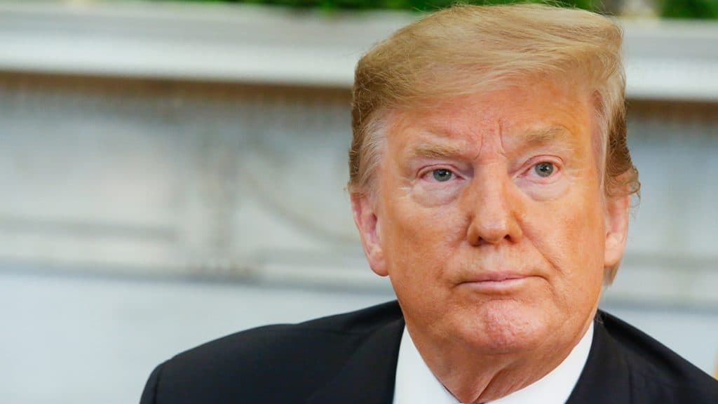 Foto estilo retrato de Donald Trump