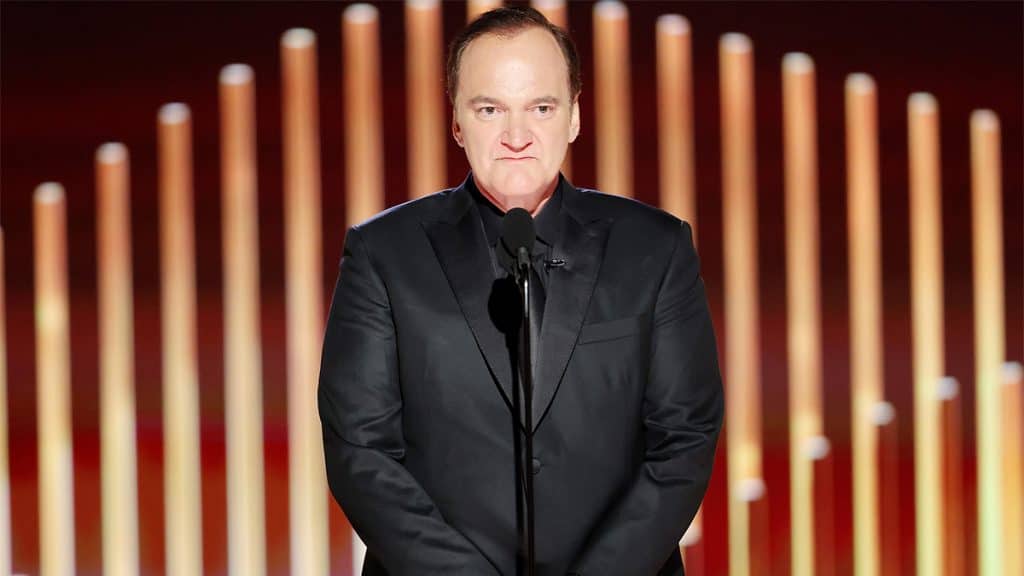Quentin Tarantino em evento