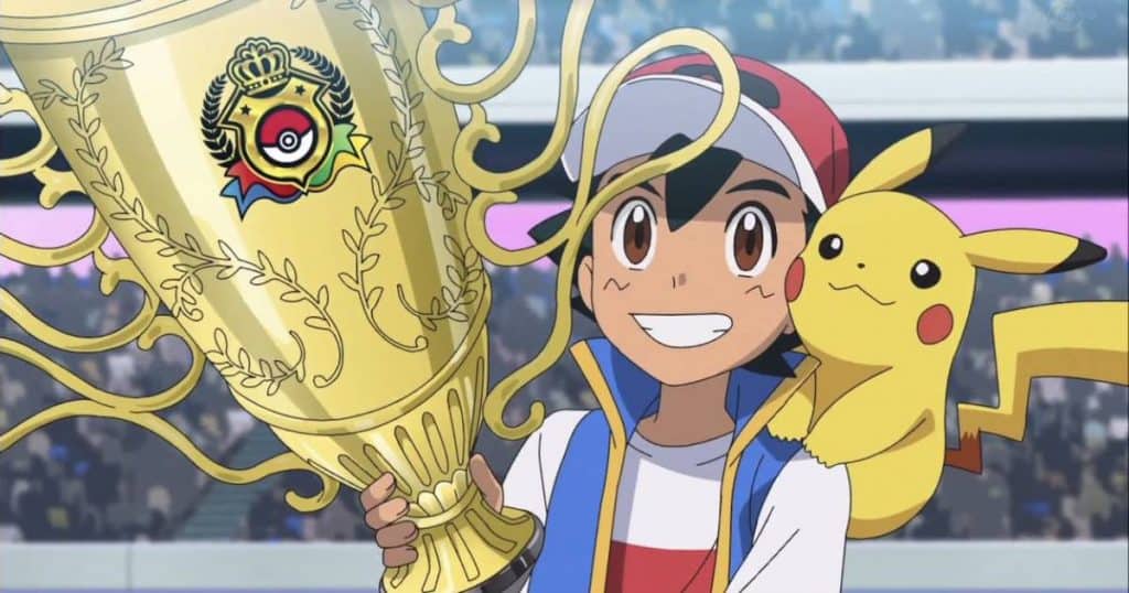 pokémon ash campeão pikachu