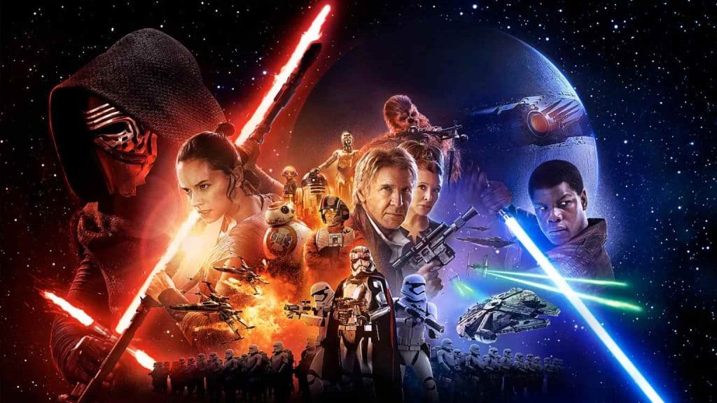 poster oficial de star wars o despertar da força