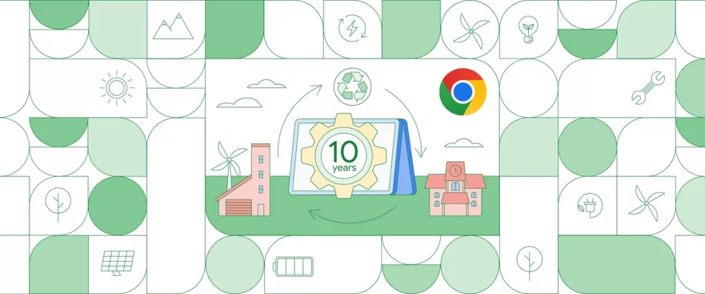 Chromebook será atualizado por uma década (Imagem: divulgação/Google)