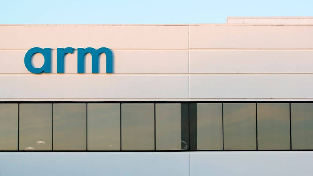 Fachada de prédio da Arm