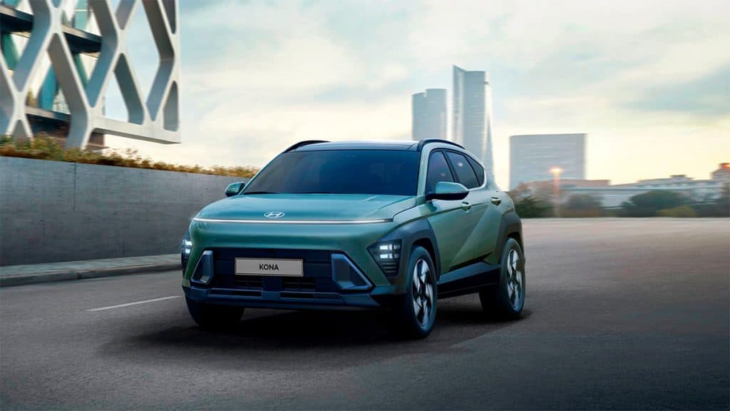 Hyundai Kona 2024 andando na rua