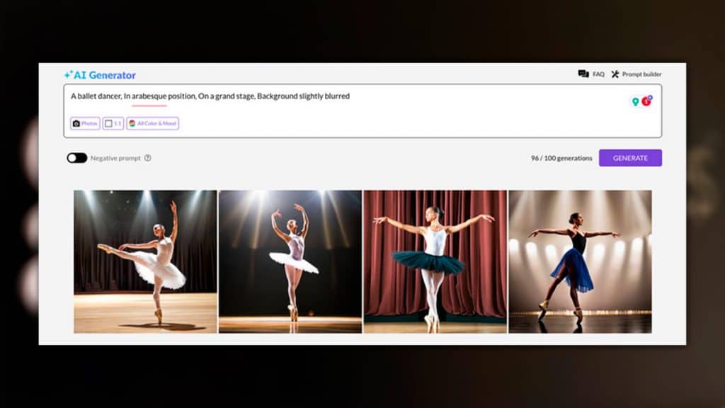 Captura de tela da IA do Getty Images