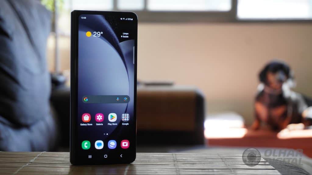 Galaxy Z Fold 5 (Imagem: André Fogaça/Olhar Digital)