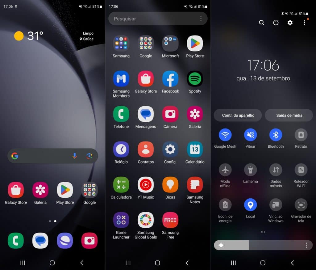 OneUi 5.1.1 (Imagem: reprodução/Olhar Digital)