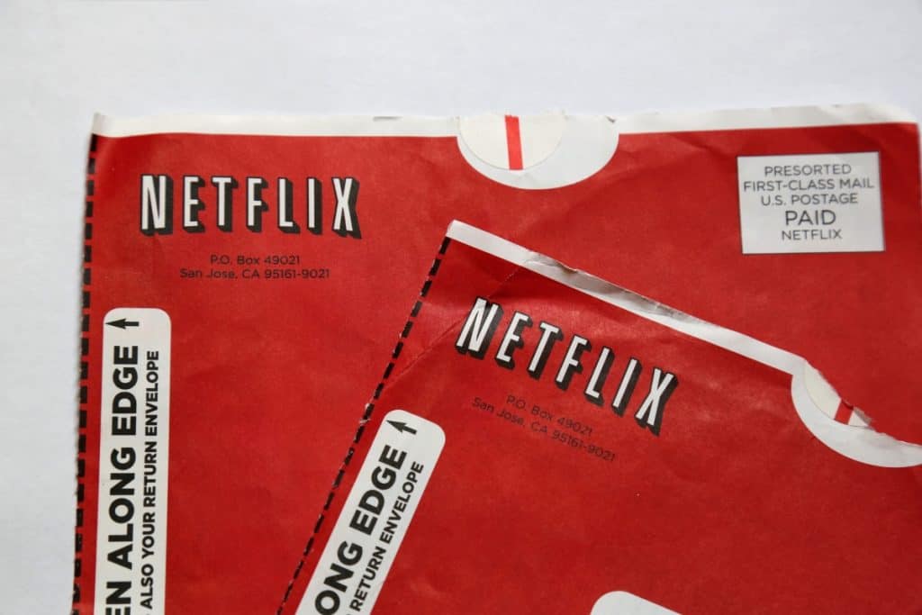 A Netflix começou como um serviço de aluguéis que enviava DVDs até a casa dos clientes