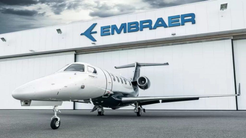 O Phenom 300 da Embraer é o jato executivo mais vendido do mundo