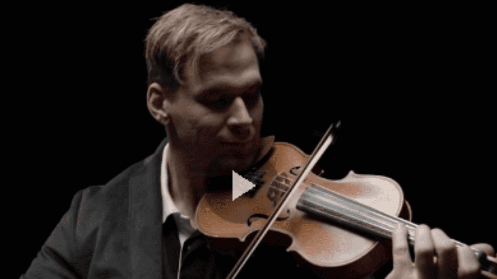O músico e violinista Thompso