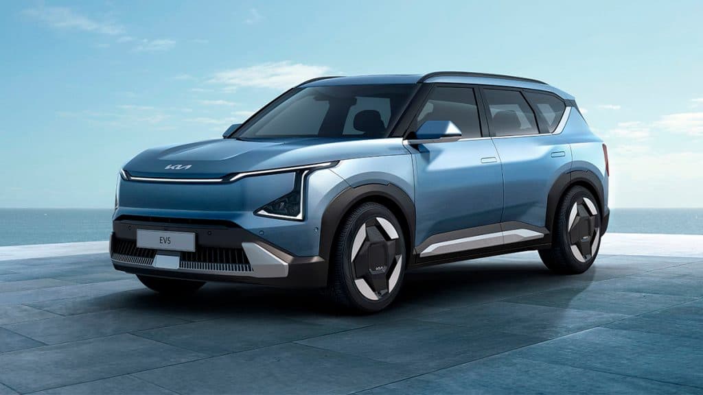 Ilustração do Kia EV5