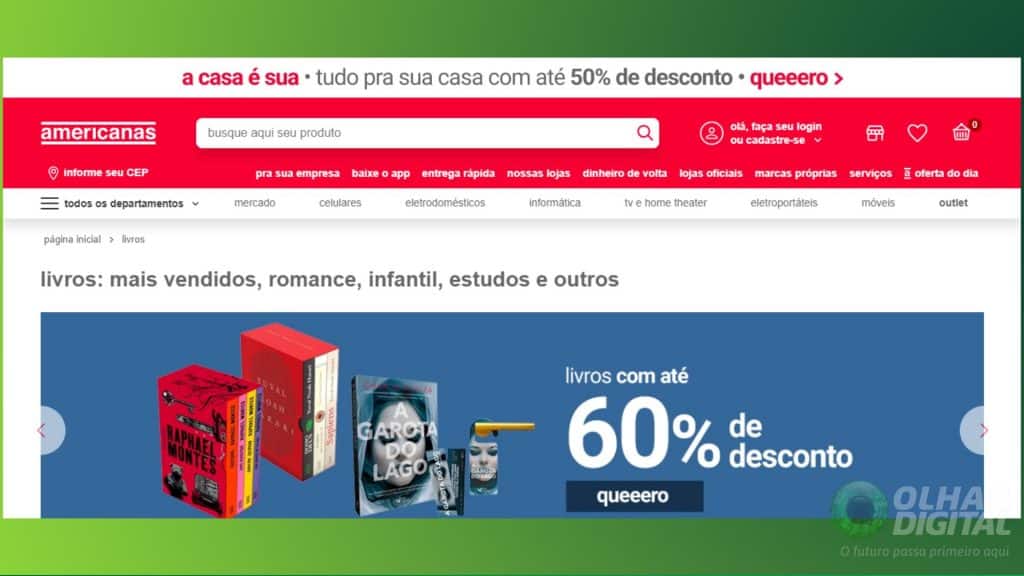 Comprar livros baratos