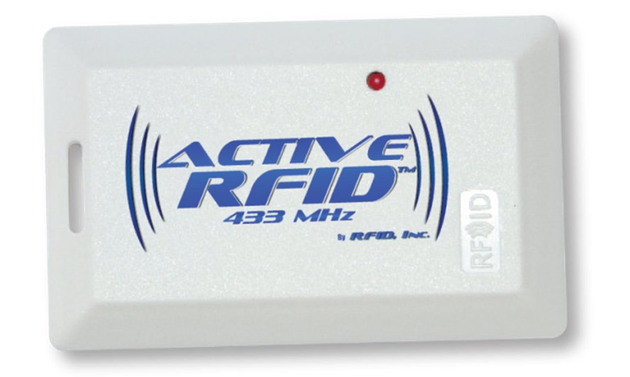 RFID tag etiqueta plástica