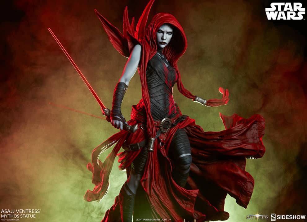 Personagem Asajj Ventress de Star Wars