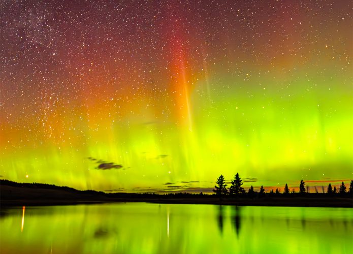 Orange northern lights?  Find out what color you really see in this phenomenon