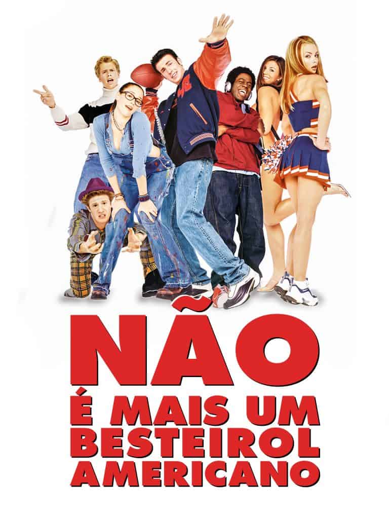 Divulgação do filme com o elenco de Não é Mais um Besteirol Americano