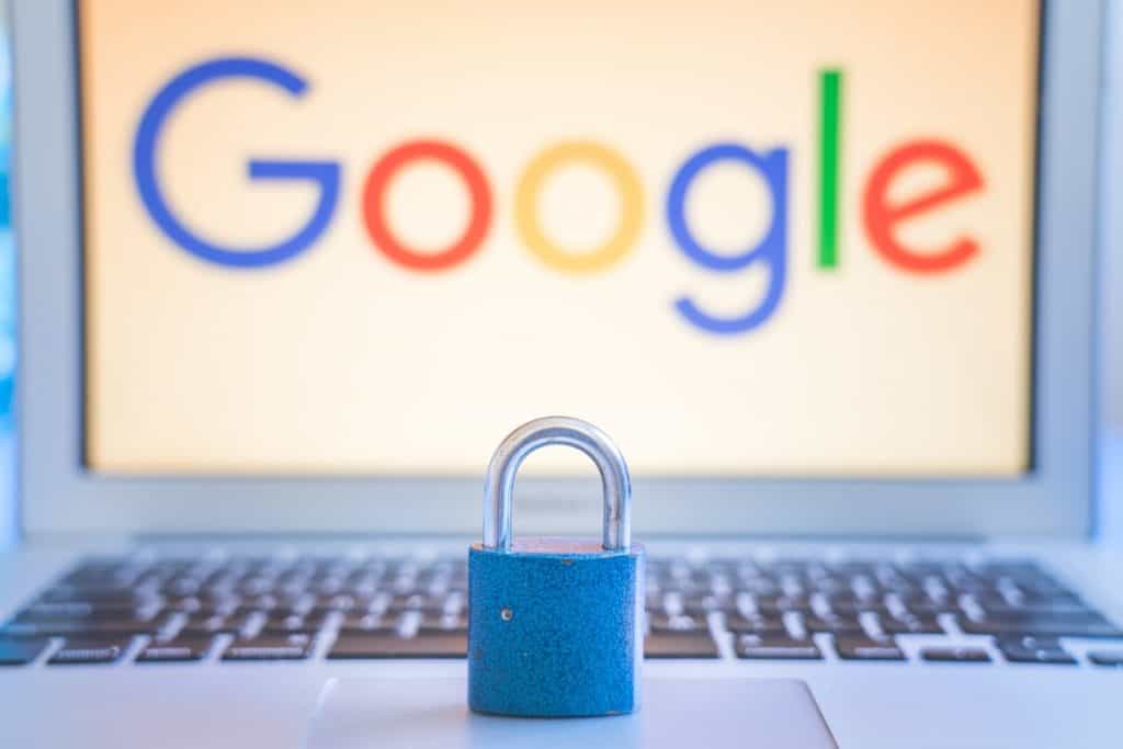 As chaves de acesso serão o método de autenticação padrão para contas do Google