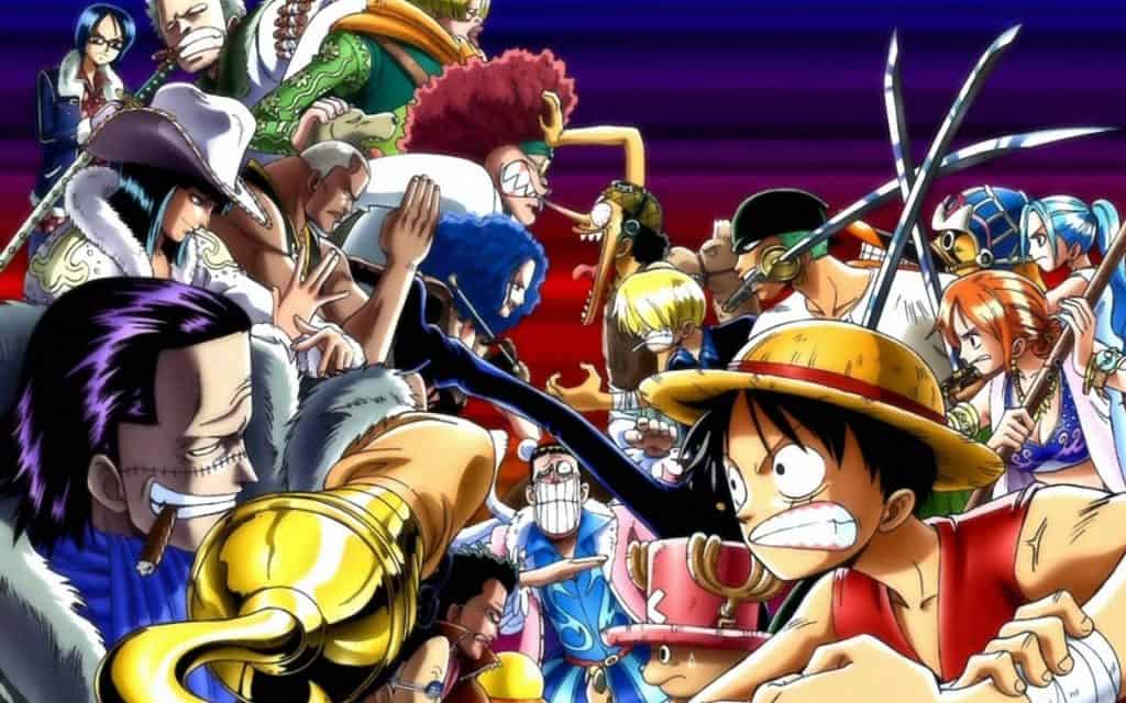 Imagem promocional do arco de ALabasta em One Piece