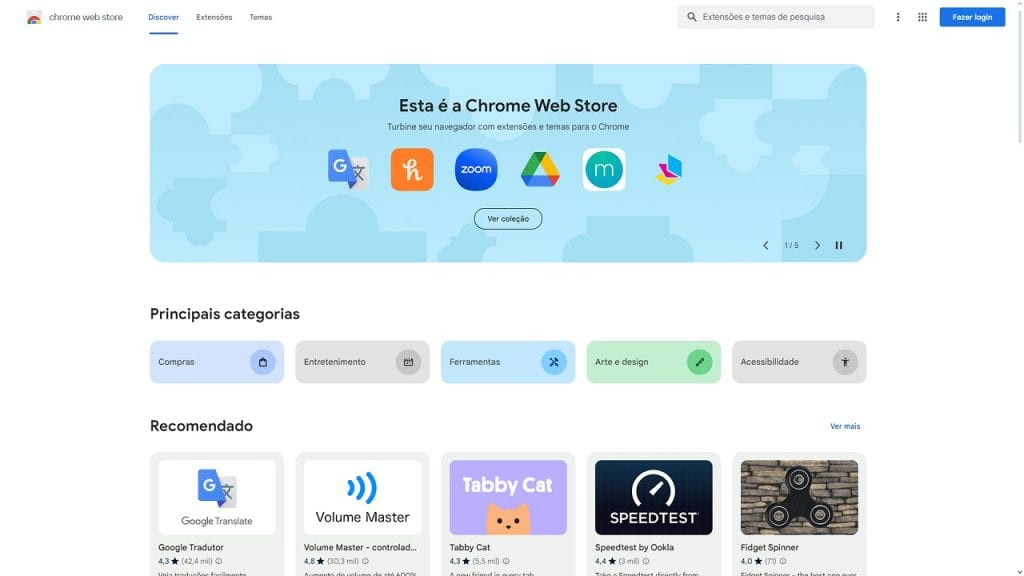 chrome web store