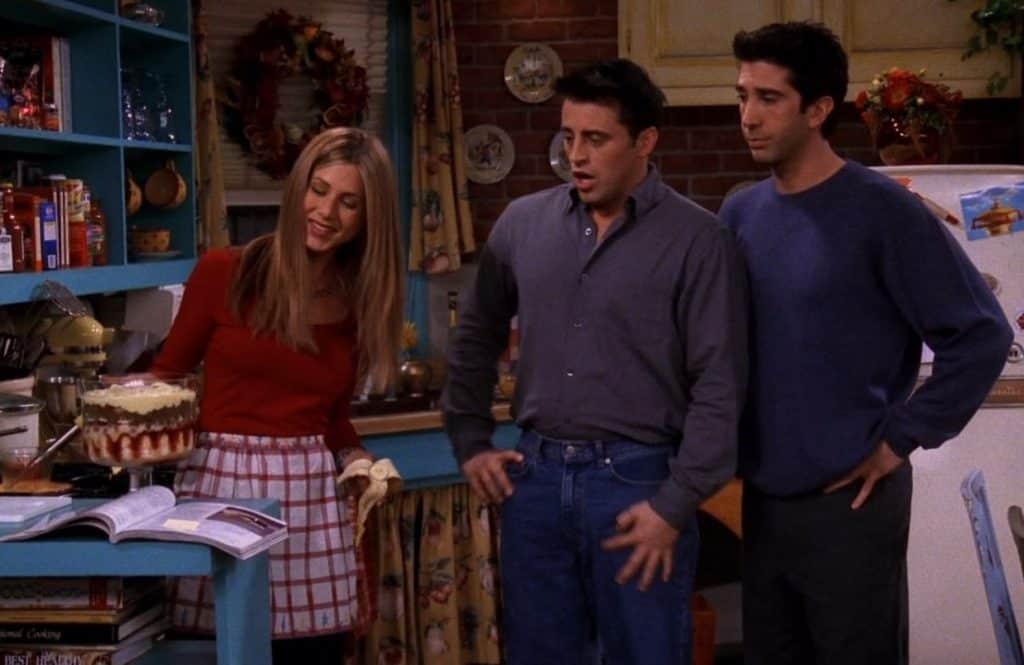 Cena de Friends